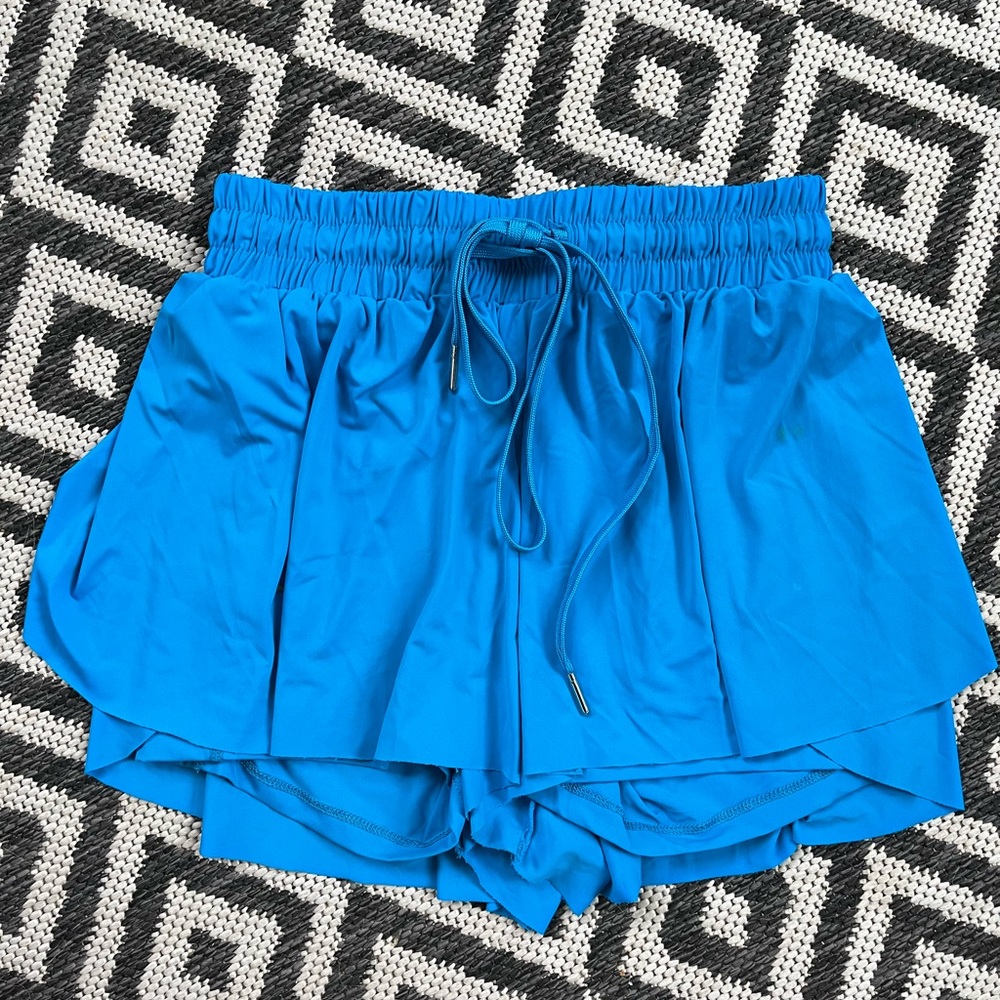 Blue Flow Shorts